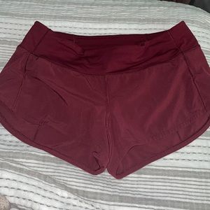 Lululemon speed up shorts